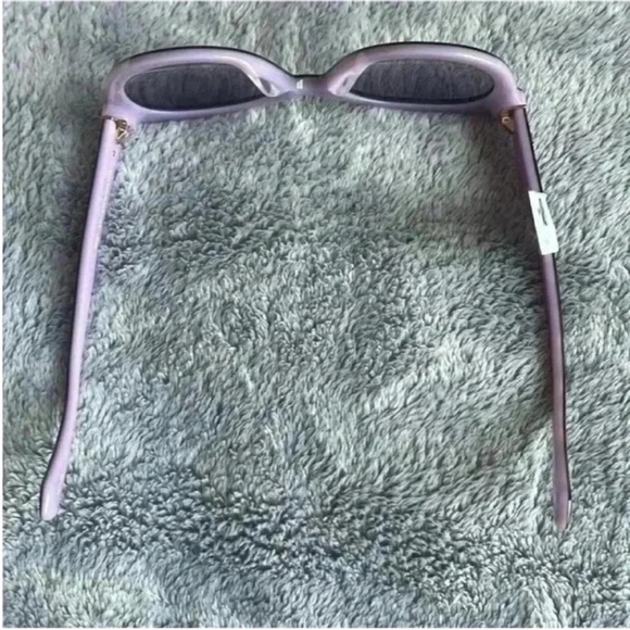 Kate Spade Karleigh 51mm Cat Eye Sunglasses in Havana/Plum NWT - Picture 4 of 7
